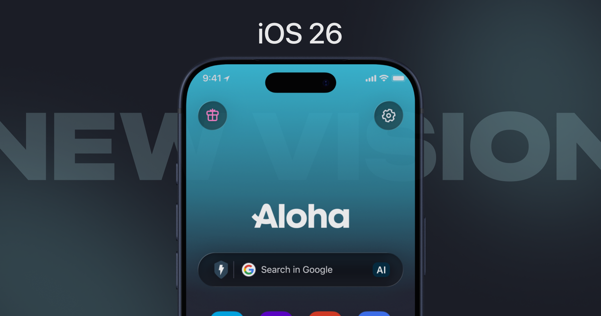 Aloha Browser for iOS: A Calmer Design & New Video Tools